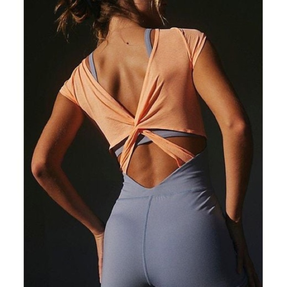 Free People twist and shout romper